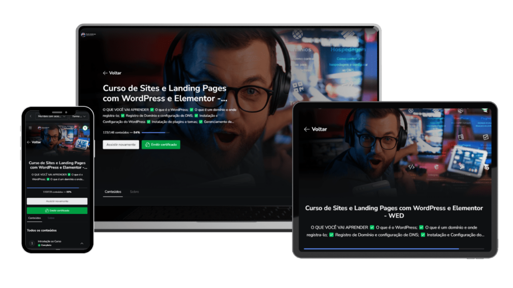 Curso de Sites e Landing Pages de Paulo Anderson
